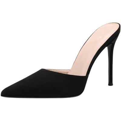 quality সেরা আরামদায়ক বন্ধ আঙুল পোষাক জুতা মহিলাদের মহিলাদের কালো factory